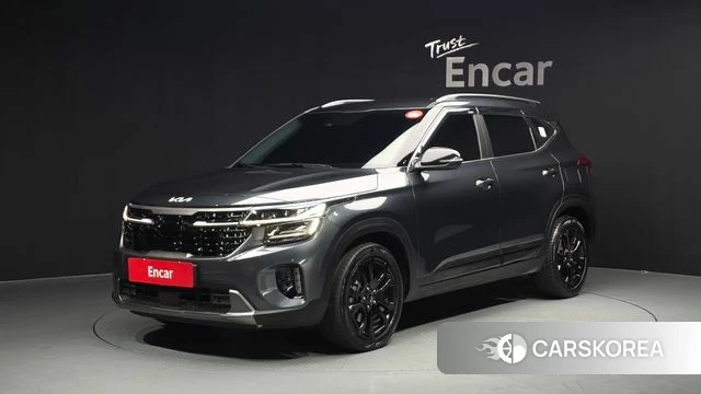 Kia The New Seltos 2023 Серый из Кореи