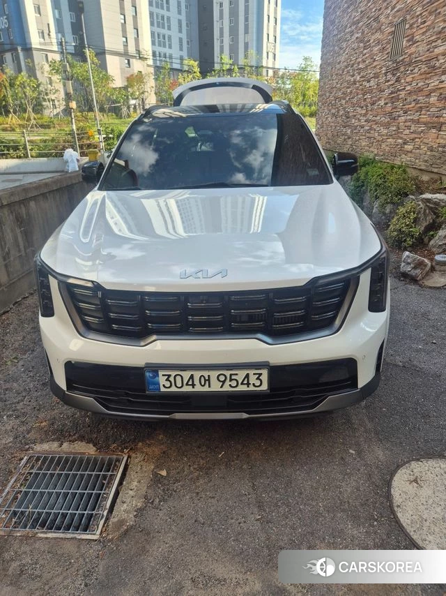 Kia The New Sorento 4th Generation 2023 Белый из Кореи