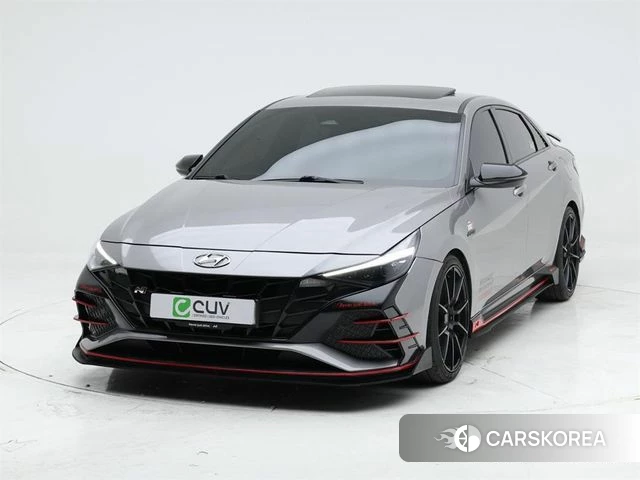 Hyundai Avante (CN7) 2022 Серебристо-серый из Кореи