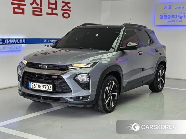 Chevrolet (GM Daewoo) Trailblazer 2021 Серый из Кореи