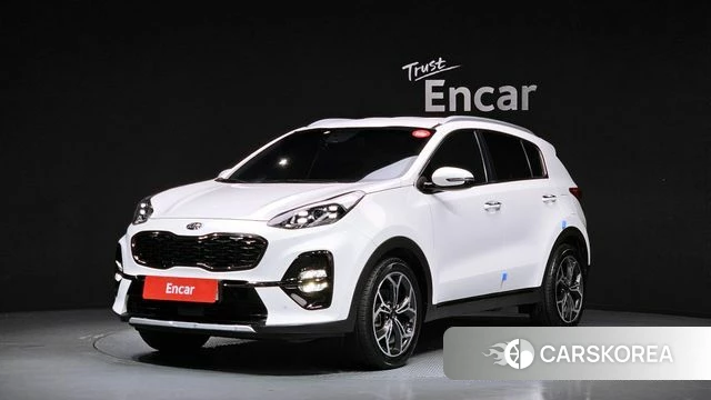 Kia Sportage The Bold 2019 Белый из Кореи
