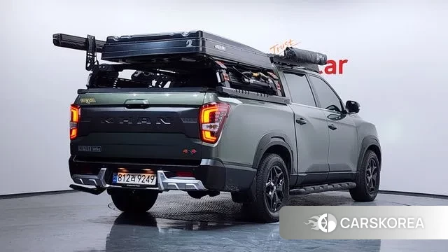 Ssangyong The New Rexton Sports Cannes 2022 Темно-зеленый из Кореи