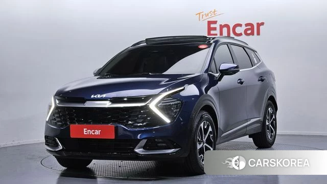 Kia Sportage 5th Generation Hybrid 2023 Синий из Кореи