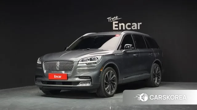 Lincoln Aviator 2nd generation 2021 Серый из Кореи