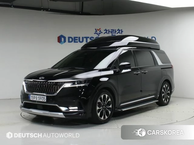Kia Carnival 4th generation 2021 Черный из Кореи