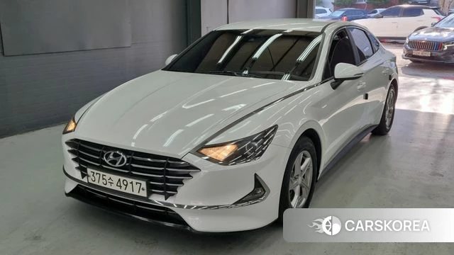 Hyundai Sonata (DN8) 2019 Белый из Кореи