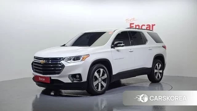 Chevrolet (GM Daewoo) Traverse 2020 Белый из Кореи