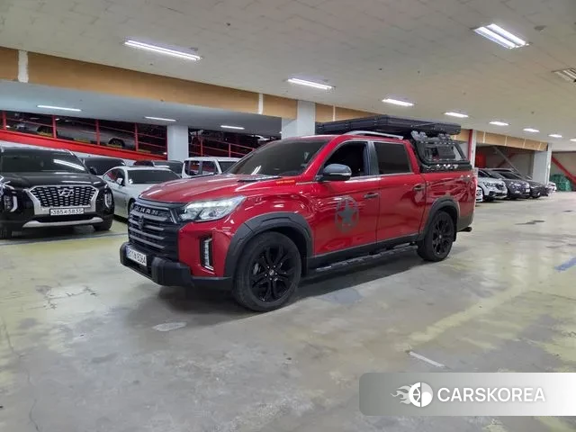 Ssangyong The New Rexton Sports Cannes 2022 Красный из Кореи