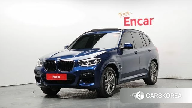 BMW X3 (G01) 2021 Синий из Кореи