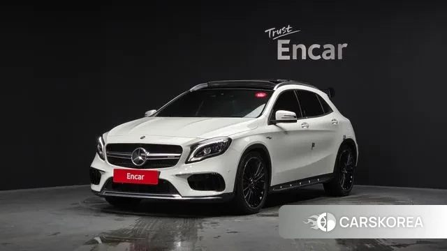 Mercedes-Benz GLA-Class X156 2018 Белый из Кореи
