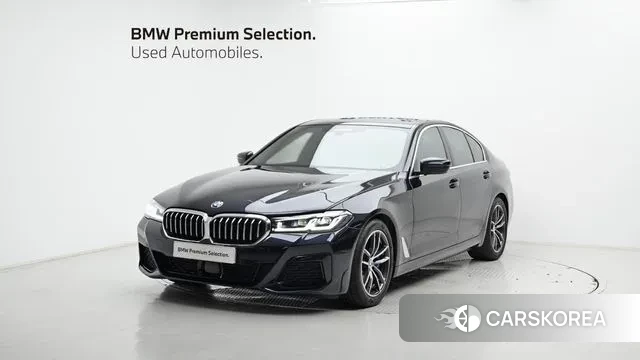 BMW 5 Series (G30) 2022 Черный из Кореи