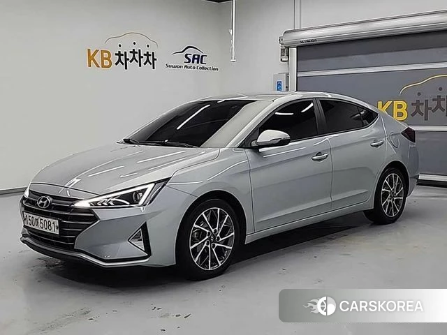 Hyundai The New Avante AD 2020 Серебристо-серый из Кореи