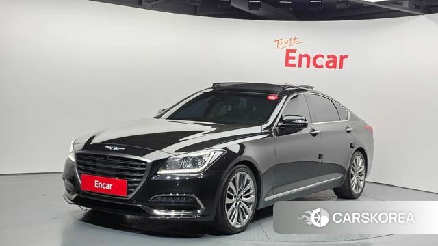 Genesis G80 2018 Черный из Кореи
