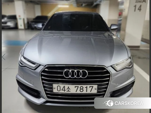 Audi New A6 2018 Серебряный из Кореи