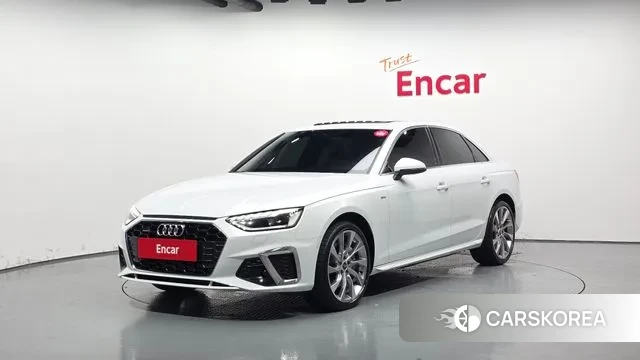 Audi A4 (B9) 2023 Белый из Кореи