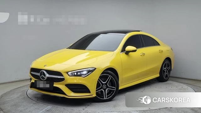 Mercedes-Benz CLA-Class C118 2020 Желтый из Кореи
