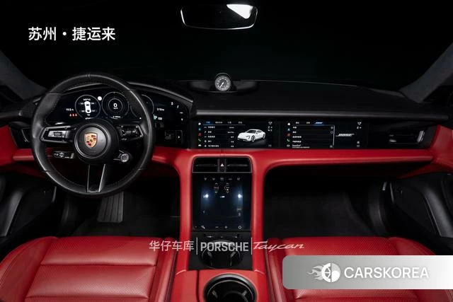 Porsche Taycan 2021 Синий из Китая