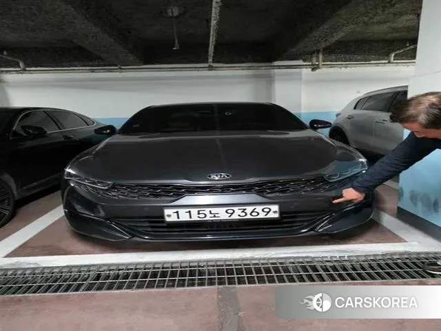 Kia K5 3rd generation 2020 Серый из Кореи