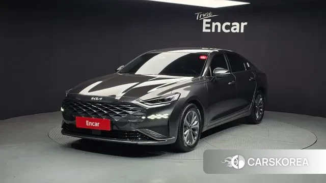 Kia K8 Hybrid 2022 Серый из Кореи