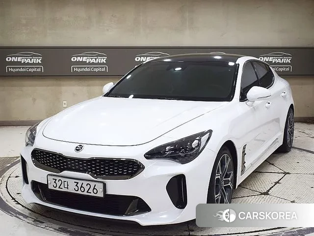 Kia Stinger 2018 Белый из Кореи