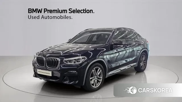 BMW X4 (G02) 2021 Черный из Кореи