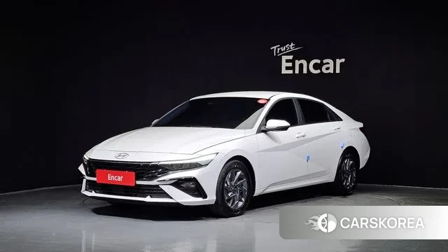 Hyundai The New Avante (CN7) 2023 Белый из Кореи