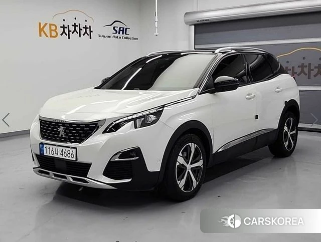 Peugeot 3008 second generation 2020 Белый из Кореи