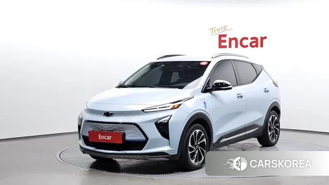 Chevrolet (GM Daewoo) Bolt EUV 2023 Небесно-голубой из Кореи