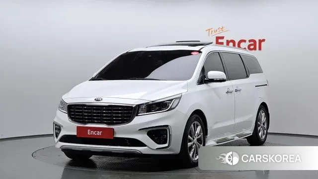 Kia The New Carnival 2020 Белый из Кореи