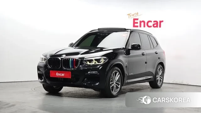 BMW X3 (G01) 2018 Черный из Кореи
