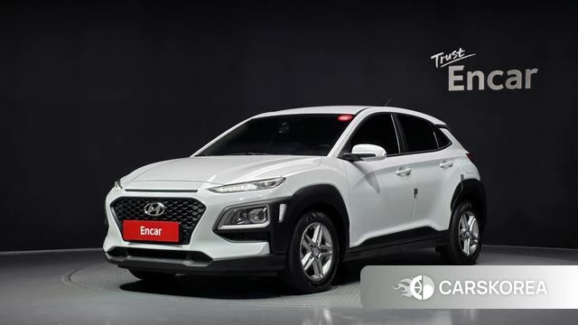 Hyundai Kona 2018 Светло-серебряный цвет из Кореи