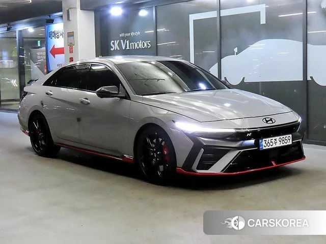 Hyundai The New Avante (CN7) 2024 Серебристо-серый из Кореи