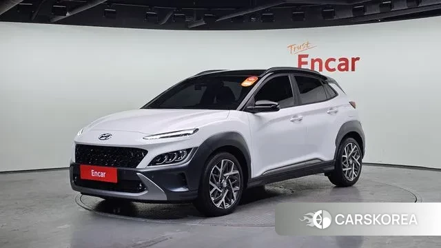 Hyundai The New Kona Hybrid 2021 Белый из Кореи