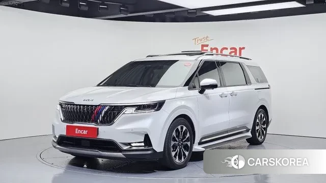 Kia Carnival 4th generation 2021 Белый из Кореи