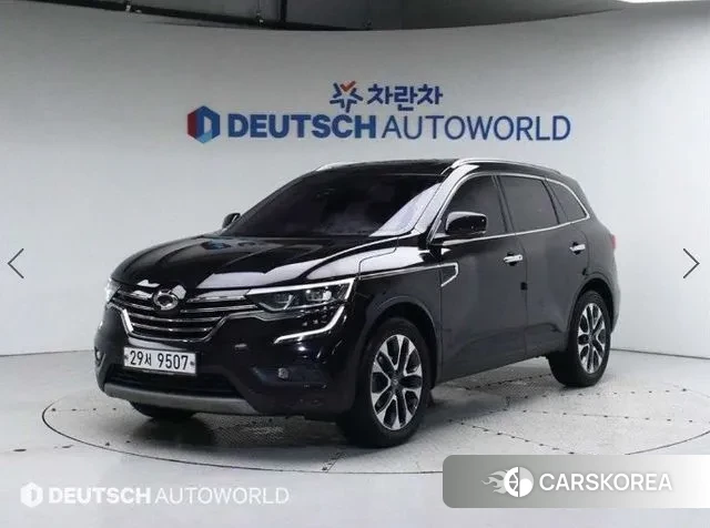 Renault Korea (Samsung) QM6 2018 Черный из Кореи