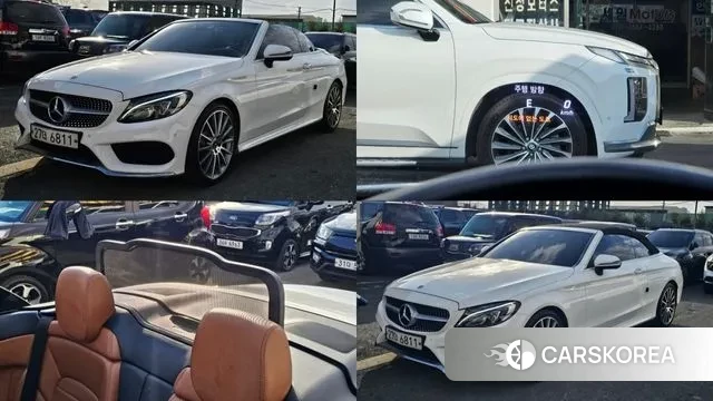 Mercedes-Benz C-Class W205 2018 Белый из Кореи