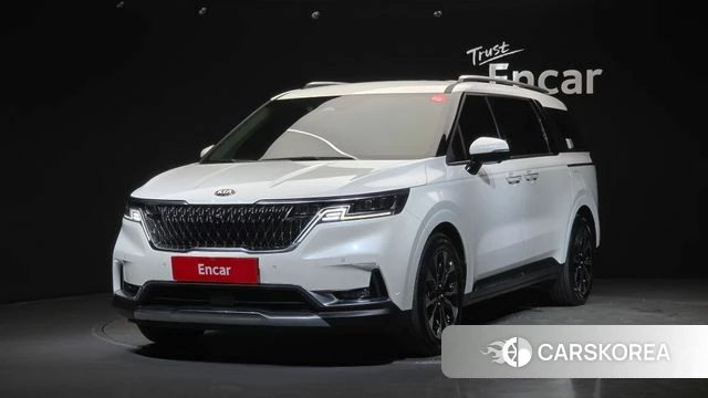 Kia Carnival 4th generation 2021 Белый из Кореи