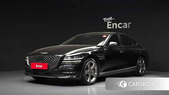 Genesis G80 (RG3) 2020 Черный из Кореи
