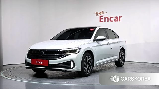 Volkswagen 7th Generation of Jetta 2023 Белый из Кореи