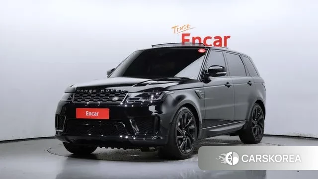 Land Rover Range Rover Sport 2nd Generation 2019 Черный из Кореи