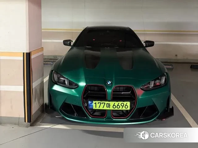 BMW M4 (G82) 2025 Зеленый из Кореи