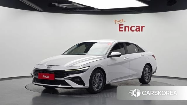 Hyundai The New Avante Hybrid (CN7) 2023 Белый из Кореи