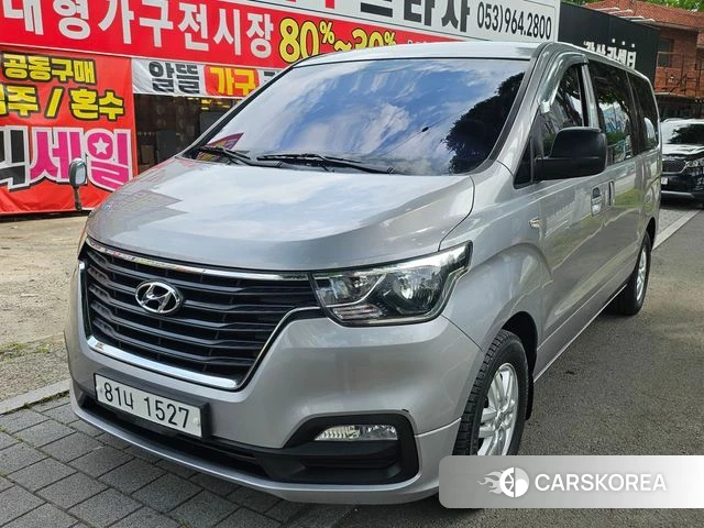 Hyundai The New Grand Starex 2019 Серебристо-серый из Кореи