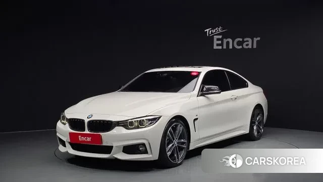 BMW 4 Series (F32) 2018 Белый из Кореи