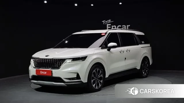 Kia Carnival 4th generation 2021 Белый из Кореи
