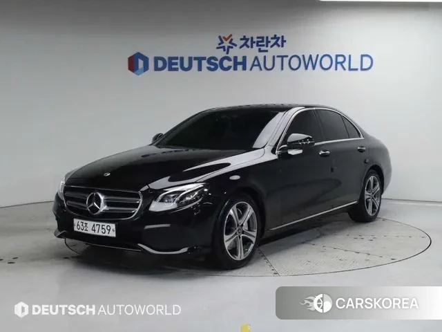 Mercedes-Benz E-Class W213 2018 Черный из Кореи