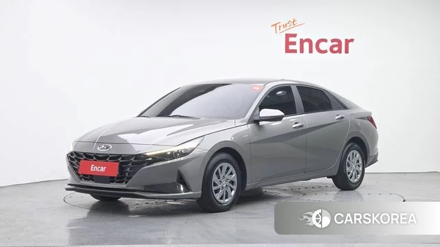 Hyundai Avante (CN7) 2020 Серебристо-серый из Кореи