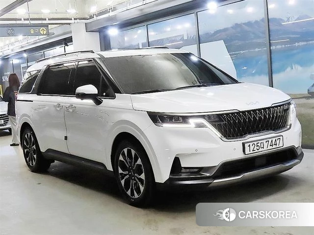 Kia Carnival 4th generation 2022 Белый из Кореи