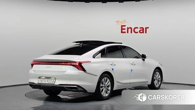 Kia K8 2021 Белый из Кореи