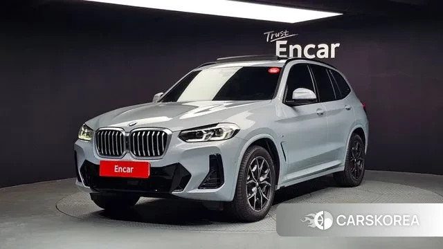 BMW X3 (G01) 2023 Серебристо-серый из Кореи